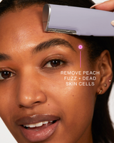 DERMAFLASH LUXE+ - Lilac | LUXE+ Sonic Dermaplaning device in Lilac