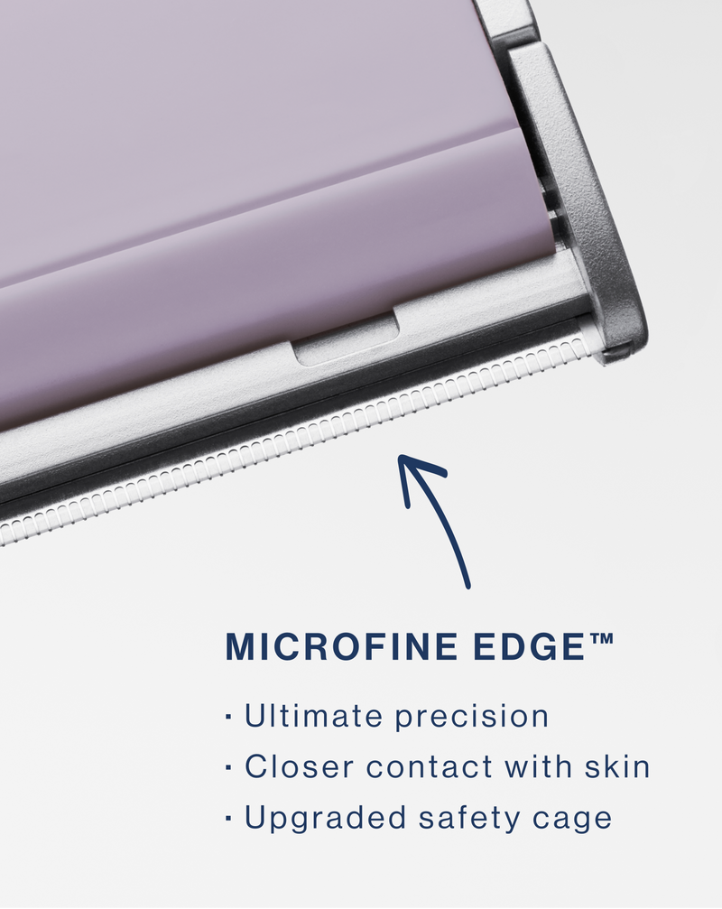 LIMITED EDITION! Lilac | Closeup of Microfine Edge™ 