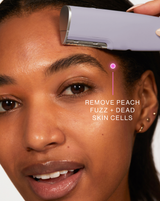 DERMAFLASH LUXE+ - Lilac | LUXE+ Sonic Dermaplaning device in Lilac