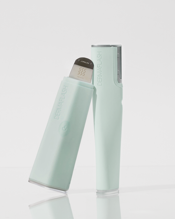 Sea Foam | LUXE+ and DERMAPORE+ from the Ultimate Sonic Skincare Set in Sea Foam